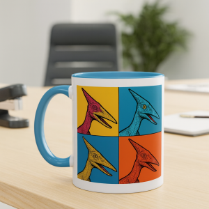 pterodactyl mug