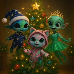 Lyra, Zoe, & Twinkle