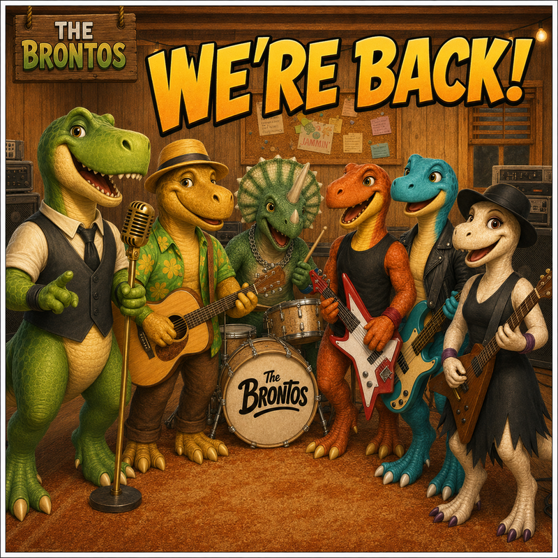 the brontos are home