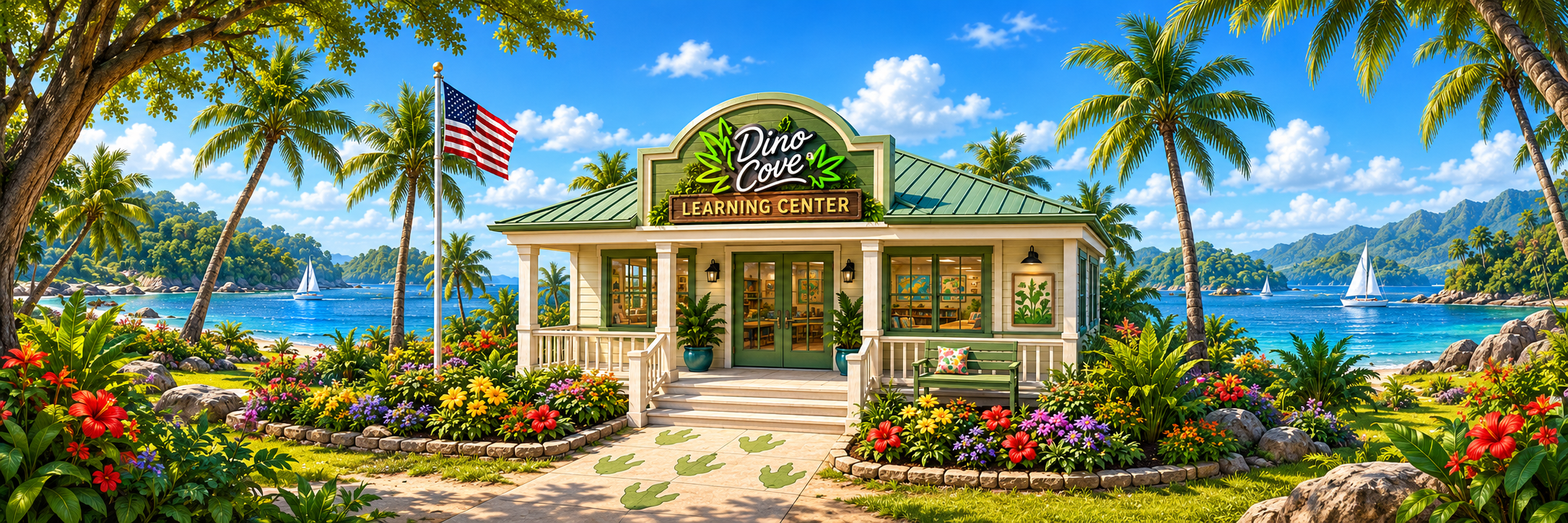 Proposed Dino Cove learning center.