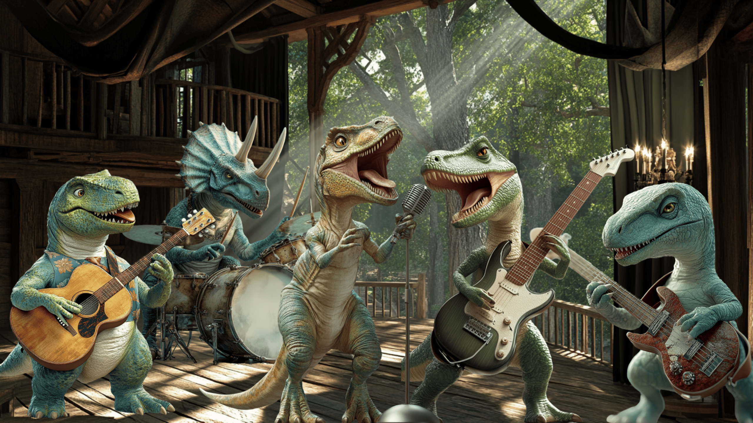 bronto brothers dinosaur band